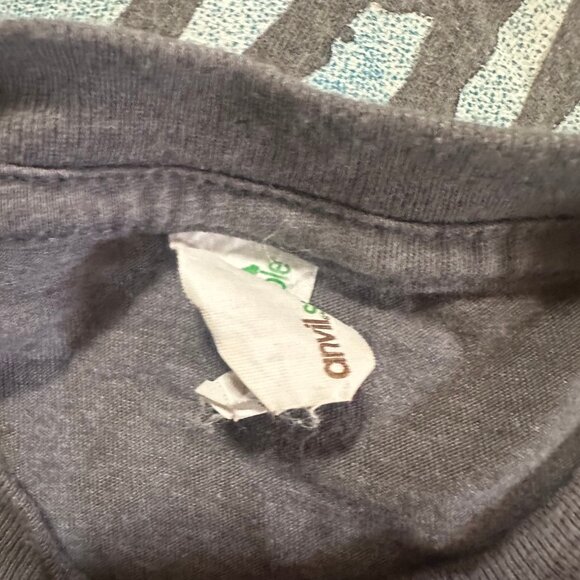 Jason Mraz and Raining Jane 2014 Yes World Tour Men's Gray Shirt Small Anvil - Picture 3 of 3